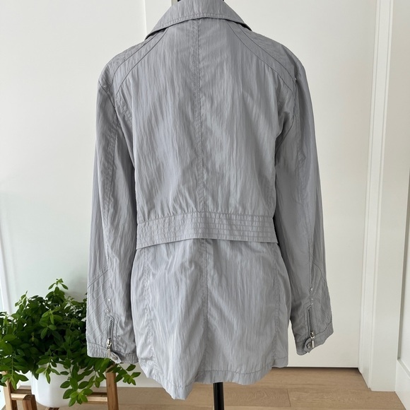 GERRY WEBER Grey Lightweight Zip Front Jacket Casual Neutral Travel Commute - Picture 2 of 16